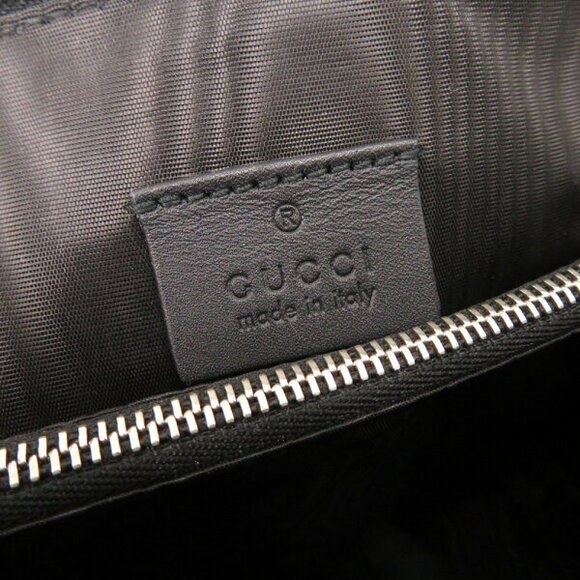Gucci SEGA GUCCY leather Black shoulder bag - Picture 8 of 8